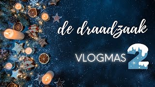 Vlogmas 2025 afl 2: over volgend jaar, handwerken in januari en kleurtjes uitzoeken