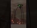 War of the Worlds Tripod animation Blender Low poly