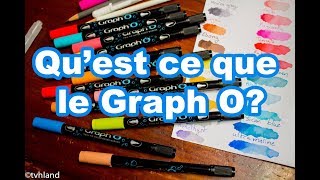 Nouveau feutre aquarelle: Le Graph O