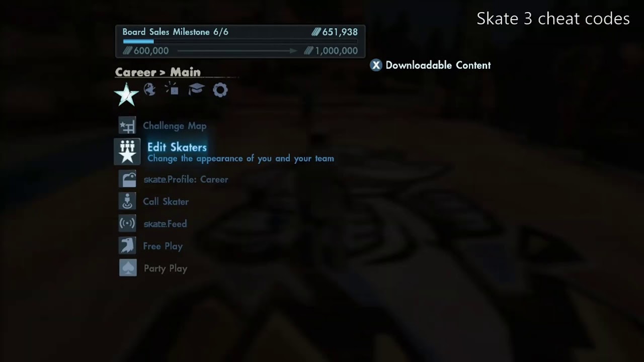 Skate 3 Cheat Codes - YouTube