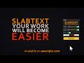 SlabText for Photoshop, After Effects and Illustrator