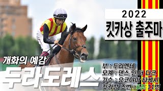 2022년 킷카상 출주마 6조 11번 【두라도레스】 - 5전 3승, 라스트 3F은 항상 최고속