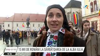 15.000 de romani la sărbătoarea de la Alba iulia