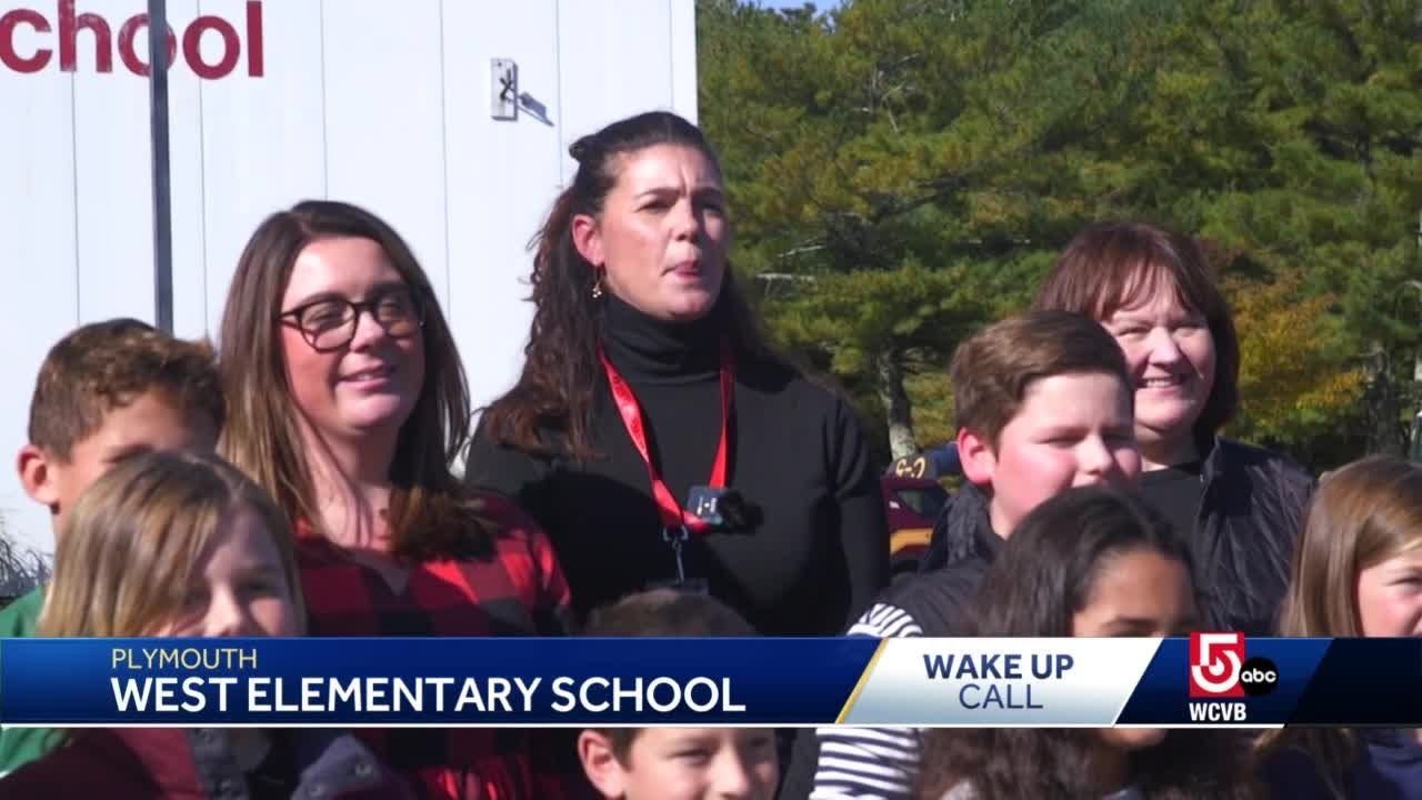 Wake Up Call From West Elementary School In Plymouth Youtube