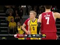 john tonje highlights vs. iowa wisconsin basketball 02 08 2025