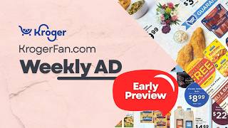 Kroger Weekly Ad April 22–28 2026 (4/22/26 - 4/28/26) 5X Digital Event + $10 Off $30 + 10/$10 Sale!