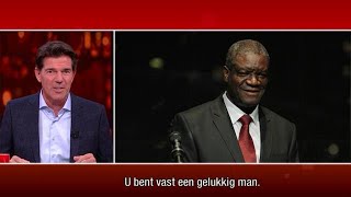 Nobelprijs-winnaar Denis Mukwege vreest voor leven - RTL LATE NIGHT MET TWAN HUYS