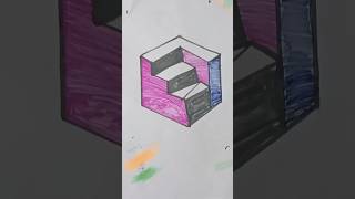 Realistic 3D illusion Easy and Step by step #3dillusion #shortvideo #3d