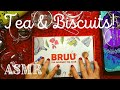 ASMR | Tea & Biscuits! Taste Testing with Bruu Teas & Cookies! Whispered