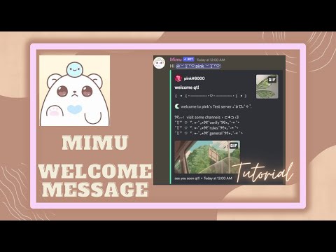 Mimu Welcome Message Tutorial Slash Commands Updated Transcript