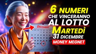 Numeri fortunati: 6 Numeri per vincere il jackpot della lotteria di MATERDÍ 31 dicembre 2024