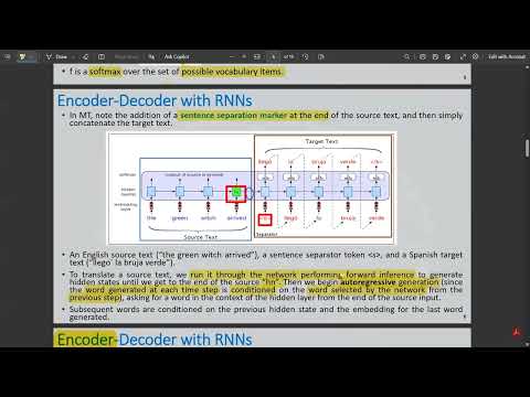 Encoder-Decoder / Seq2Seq Using RNN - YouTube