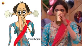 Mad Banke | Babli Bouncer Memes | Tamannaah Bhatia | Asees Kaur, Romy Tanishk B #crazyfunarts #funny