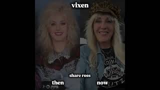 Vixen@@Popular female rock bands then and now❤❤