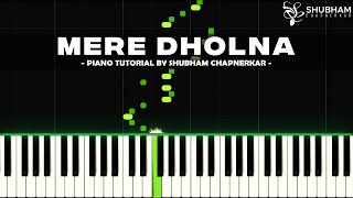 Mere Dholna Last Sargam - Bhool Bhulaiyaa (Piano Tutorial)