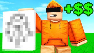 ROBLOX DRAW TO GET RICH
