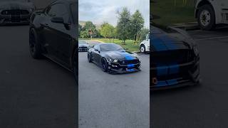 1000HP WHIPPLE SHELBY MUSTANGS ARRIVING TO CARS AND COFFEE!! #whipplesupercharger #mustang #shorts