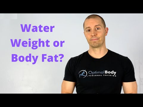How much does 124 ounces of water weight?