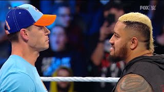 Solo Sikoa and John Cena FACE TO FACE - WWE SmackDown 11/3/2023