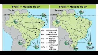 Massas de Ar no Brasil - Geografia 2017.1