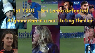 Sri Lanka vs Afghanistan - 1st T20I