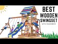 6 Best Wooden Swing Sets With Sandbox [Installation Steps Included]