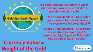 IMS- Gold Standard- Bretton Woods Agreement