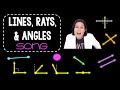 🎵LINES, RAYS, ANGLES Song🎵 | Geometry VOCAB Music Video Series (Part 1)