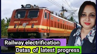 Indian Railway electrification \u0026 nfr electrification current status