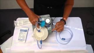 DeVilbiss Suction Machine Set Up