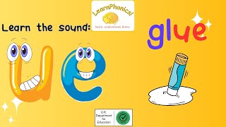 Lesson 7: Learn the sound UE (Phase 5 phonics for kids)