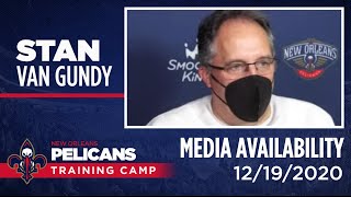 Stan Van Gundy on Lonzo Ball's shooting + team conditioning | Pelicans Practice