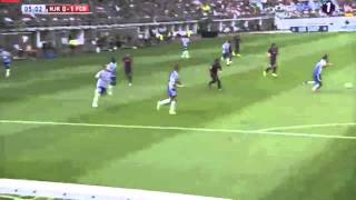 HJK Helsinki vs FC Barcelona 0-2  Munir El Haddadi Goal - Friendly Match 2014