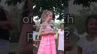 Little Girl Breaks a Board with 1 Inch Punch