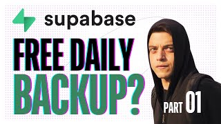 Setup automatic backups for a Supabase DB for free using GitHub Actions