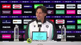 Conferenza stampa Cioffi pre Udinese-Cagliari: "Avranno pane per il loro denti"