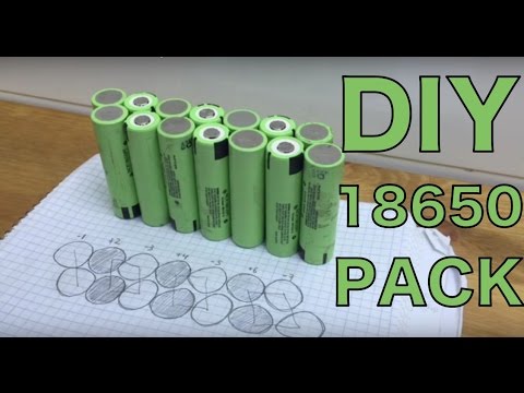 How to build a DIY ebike battery from 18650 cells How to build a DIY ebike battery from 18650 cells