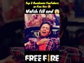 Top 3 Handsome YouTubers in Free Fire 🥰|| Watch till end 😱||#shorts #freefire