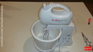 Moulinex prep’line 450W electric kitchen stand mixer/beater: Unboxing and how to use. 4K UHD