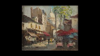 Montmartre   Photography and Music by Jeffrey C  Sherman   HD 720p