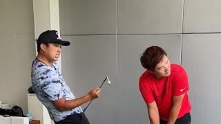 秋吉プロと出水田プロのレッスン中継