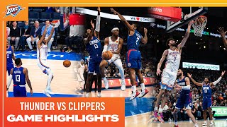 OKC Thunder vs LA Clippers | Game Highlights | February 22, 2024