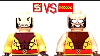 Lego Wolverine - Sheng Yuan VS Decool - From Aliexpress