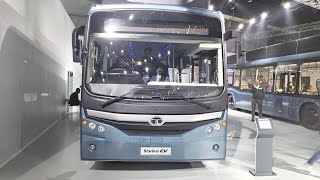 Tata Starbus EV 36 Seater Bus Unveiled @ 2023 Auto Expo - Walkaround | Full Interior \u0026 Exterior