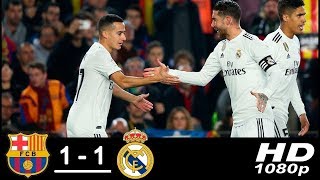 Barcelona vs Real Madrid 1-1 | All Goals and Highlights | UEFA championship |