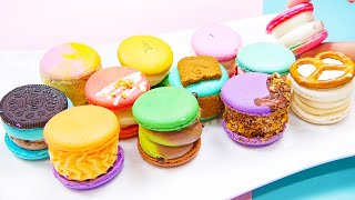 【新大久保ASMR】韓国マカロン(トゥンカロン) 뚱카롱 Macaron Eating Sounds【咀嚼音】