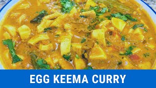 Rich Creamy Egg Keema Curry || ఎగ్ కీమా కర్రీ || Enjoy With Roti 👌