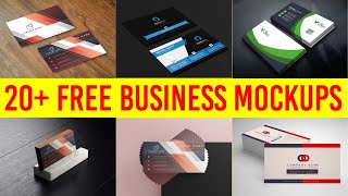 Free New Business Card Mockups | How to Download Business Card Mockups