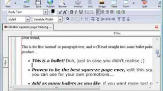 Building web pages - Nvu tutorial