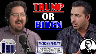 Trump or Biden? | Dr Ben Burgis Vs Mr Reagan